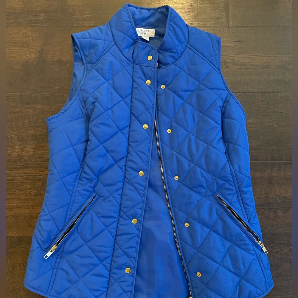 Royal Blue Vest